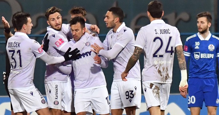 SLAVEN - HAJDUK 0:2 Hajduk pobijedio nakon skoro dva mjeseca