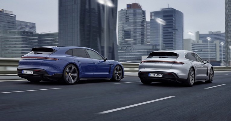 FOTO Porsche Taycan Sport Turismo: Praktičnija strana električne rakete