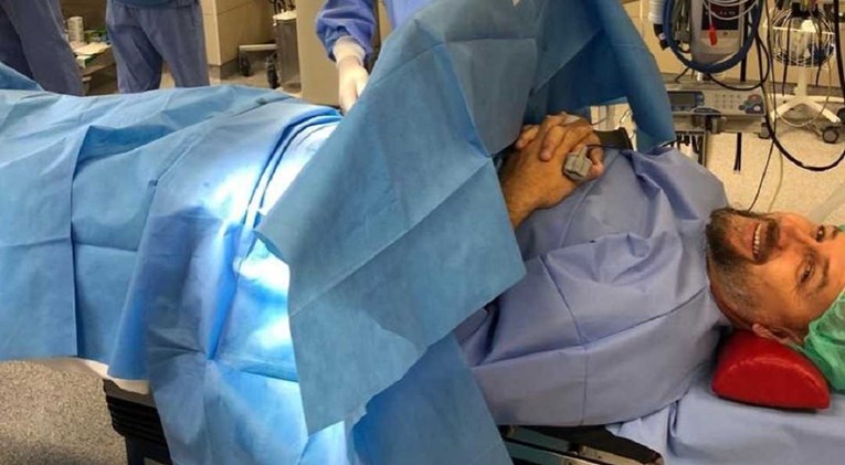 Rađa je objavio fotografije s operacije: Boli nema. Kao da si na vatru prolio vodu