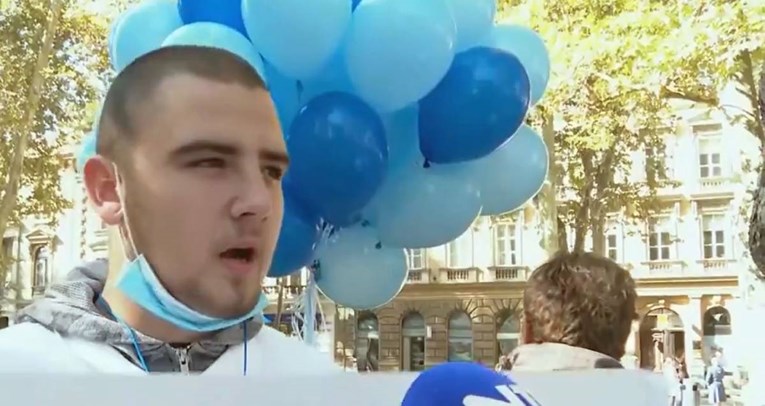 Medicinski tehničar na prosvjedu: Ako je netko pozitivan na koronu, treba se cijepiti