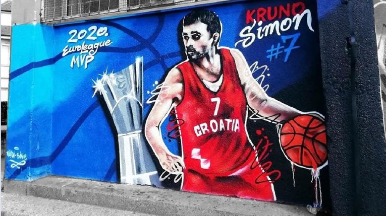 Legenda zagrebačkog basketa dobila prekrasan mural na Pantovčaku