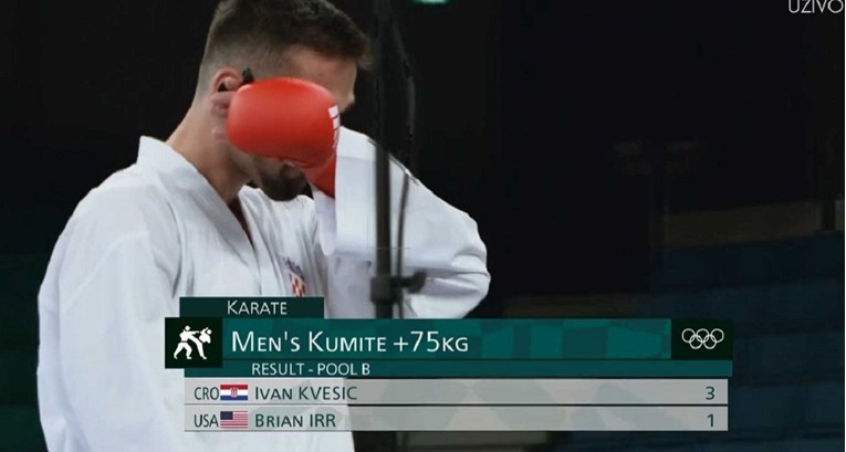 Hrvatska nada za medalju na Igrama nastup završila u suzama