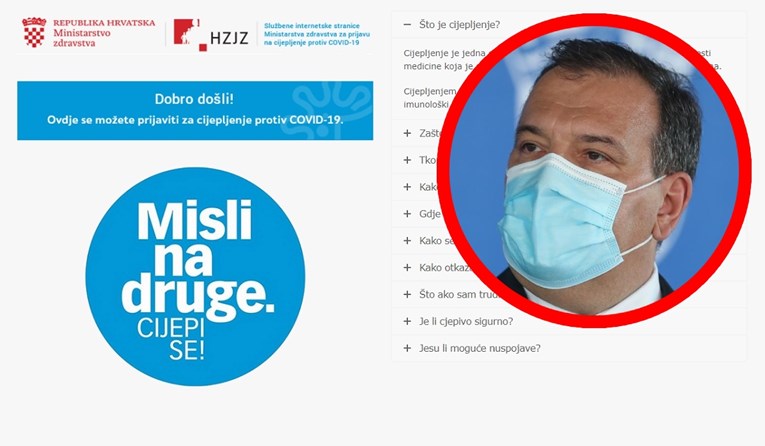 Ministarstvo: Izrada platforme Cijepise je potpuno transparentna