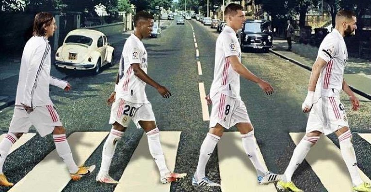 Marca sjajnom naslovnicom prikazala Modrića kao jednog od Beatlesa