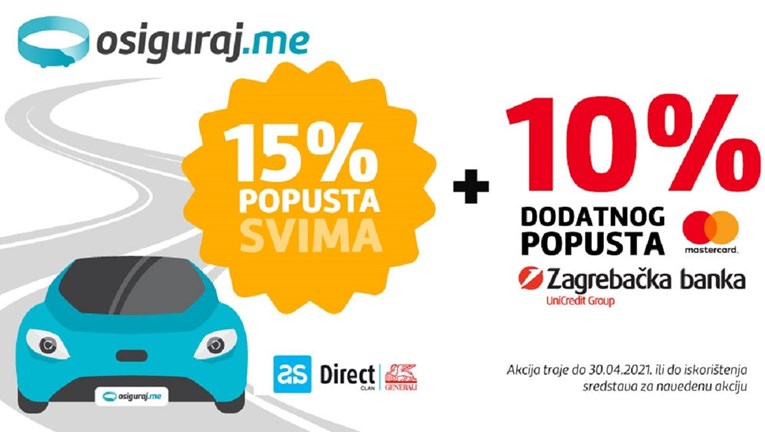 Nije šala! U travnju ostvari 15% + 10% dodatnog popusta na auto osiguranje!