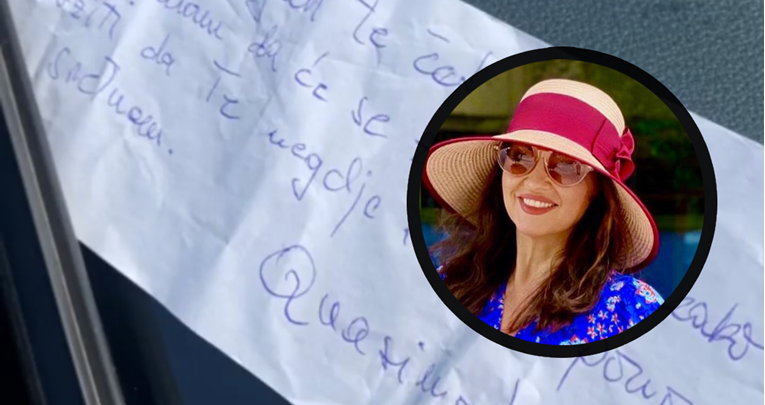 Ninu Badrić oduševila poruka ispod brisača u Splitu: "Još ima originalnih frajera"