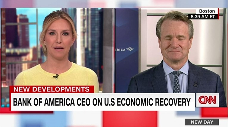 Šef Bank of America otkrio CNN-u koja mu je trenutno najveća briga