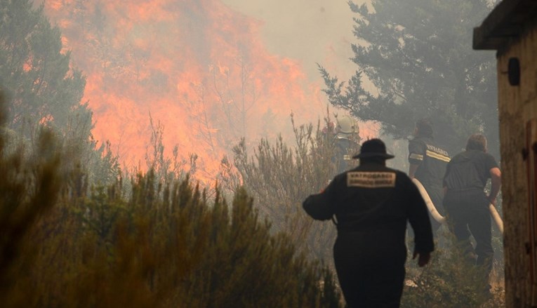 Požar na Braču lokaliziran nakon sat vremena, izgorjelo 5 hektara borove šume
