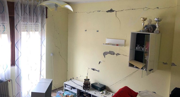 Pod Sljemenom deseci oštećenih kuća, građani spavali u autima