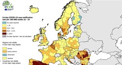 Hrvatska u prvih pet zemalja EU po broju zaraženih na 100.000 stanovnika