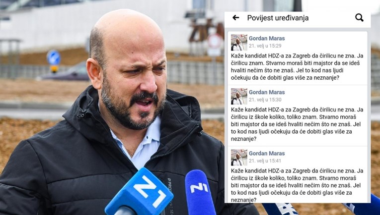 Maras se pohvalio da zna ćirilicu pa ga Facebook odao da ne razlikuje č i ć