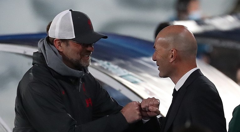 Zidane bocnuo Kloppa koji se žalio na Realov stadion