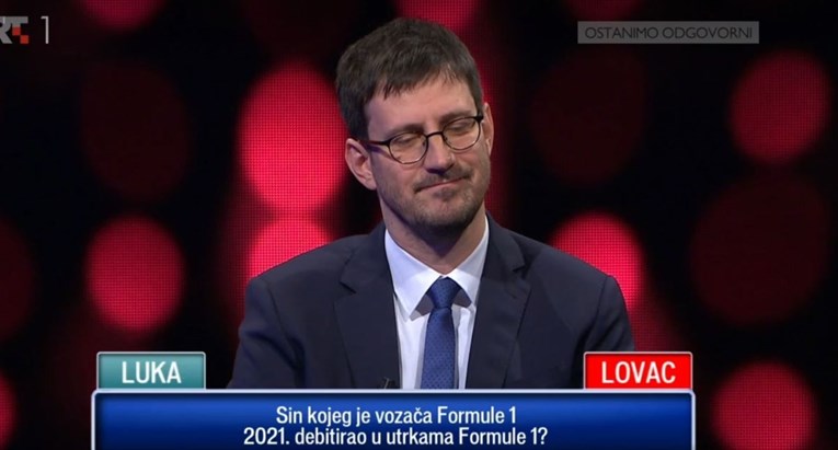 Krešo u Potjeri kiksao na pitanju o Formuli 1. Biste li vi znali odgovor?