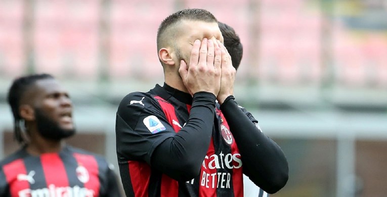 Rebić napustio trening Milana. Talijanski mediji: Razlog je ozljeda ili korona