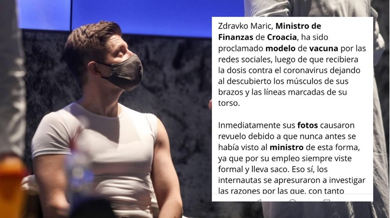 Marić je zbog mišića i dalje zvijezda među strancima, završio na meksičkim portalima