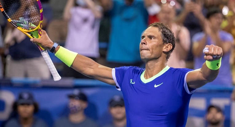 Nadal igrao prvi put od Roland Garrosa. Jedva je pobijedio