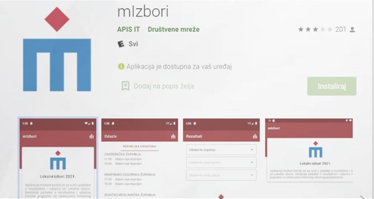 DIP napravio aplikacije za praćenje rezultata izbora