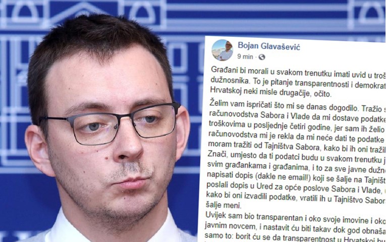 Glavašević: Ispričat ću vam što mi se danas dogodilo