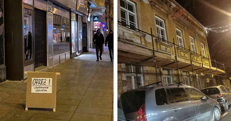 Ovako danas izgleda centar Zagreba. Djeca će za par dana tim putem ići u školu