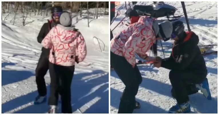 Odglumio ozljedu tijekom skijanja na Bjelašnici pa uz pomoć GSS-a zaprosio djevojku