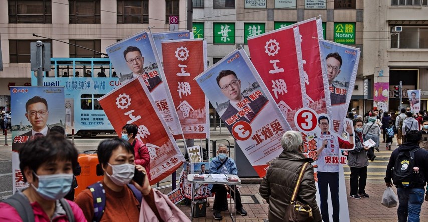 Na izborima u Hong Kongu samo kandidati koji su za Kinu patrioti, nikad manji odaziv