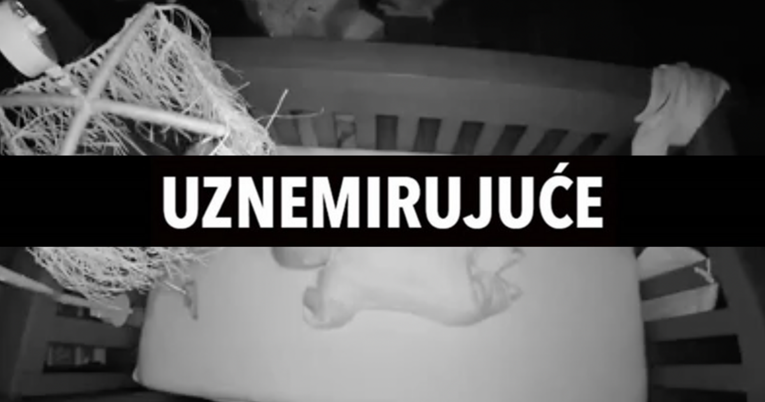Nevjerojatna snimka: Stavila bebu u krevetić, nakon dvije minute na kuću pao hrast