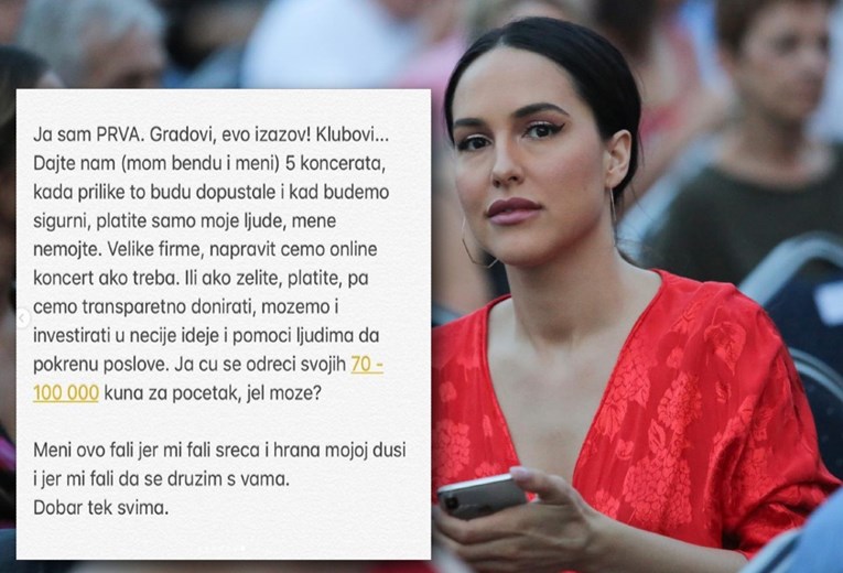 Lana podržala Badrić u apelu vladajućima i poručila: Odreći ću se 70 - 100.000 kuna