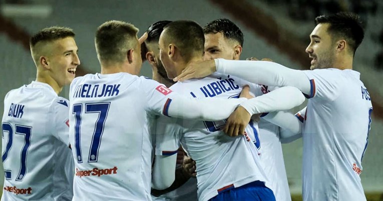 HAJDUK - ISTRA 4:0 Rapsodija Hajduka. Golčinama Fossatija i Livaje sustigao je Rijeku