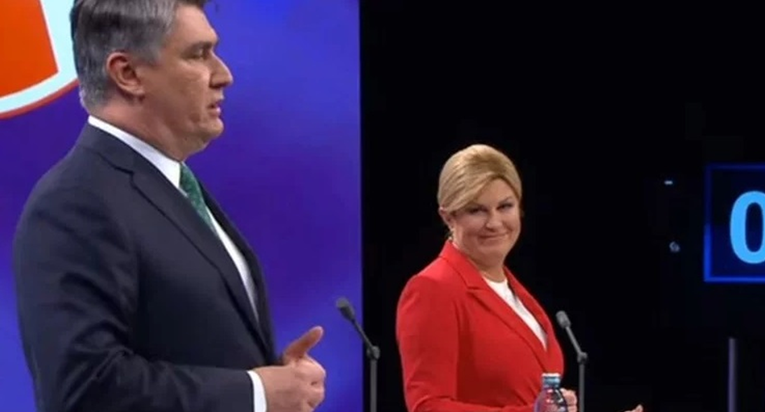 VIDEO Pogled ispod obrva: Kolinda je sinoć baš romantično gledala Milanovića