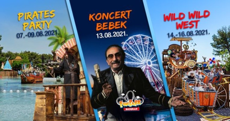 Vrhunac sezone donosi vrhunac zabave u Fun Parku Biograd!