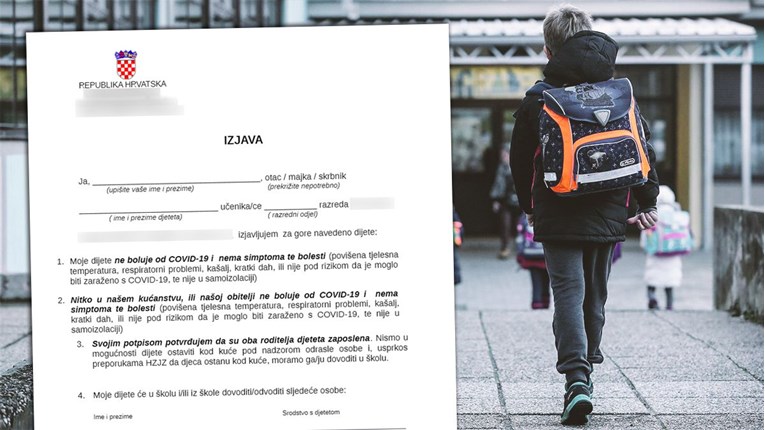 Ovo je izjava koju roditelji moraju potpisati ako žele djecu slati u školu, čudna je