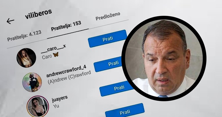 Ljudi uočili da profil s imenom Beroša prati 18+ stranice, evo što kaže Ministarstvo