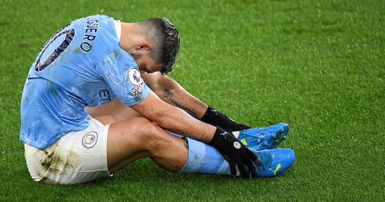 Aguero završio u samoizolaciji prije utakmice. Ove je sezone odigrao tek 260 minuta