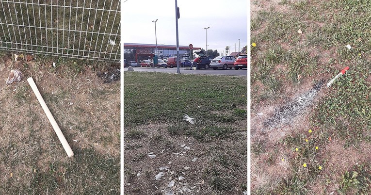 FOTO Jutro nakon tučnjave 200 navijača u Dubravi: Na ulicama staklo, baklje, palice