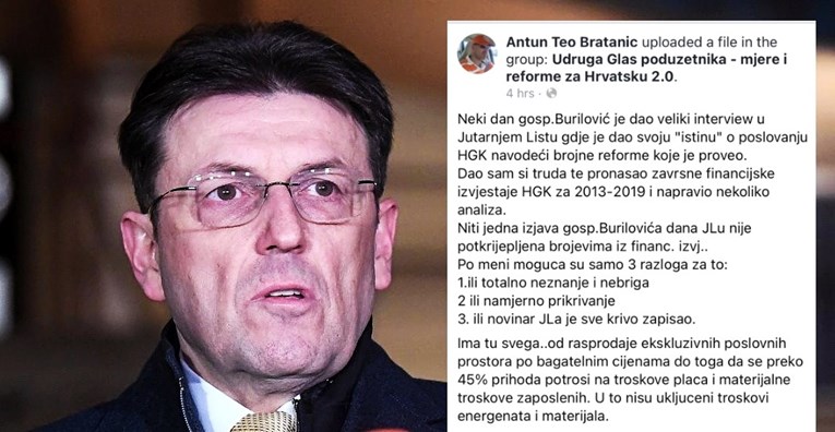 U grupi poduzetnika analizirali Burilovićeve izjave: "Ništa ne odgovara brojkama"