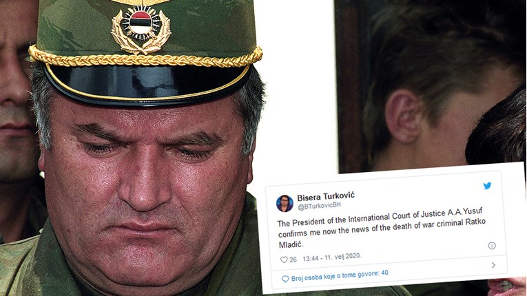 Širi se lažna vijest o smrti Ratka Mladića
