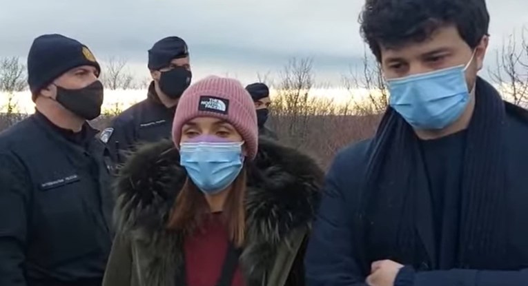 Hrvatska policija zaustavila ljude koji su htjeli provjeriti situaciju s migrantima