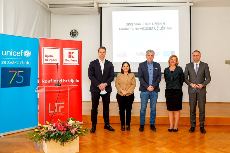 Kaufland i UNICEF opremili inkluzivne kabinete na pet visokih učilišta