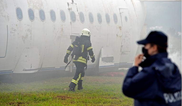 Na splitskom aerodromu održana vježba potrage i spašavanja zrakoplova