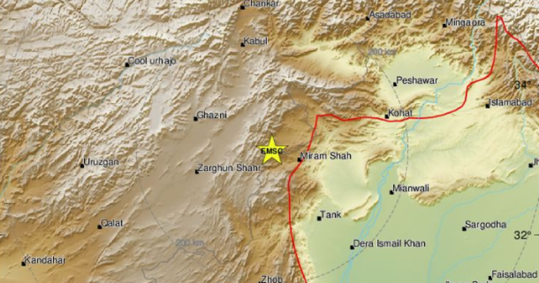Jak potres pogodio Afganistan, osjetio se i u Indiji