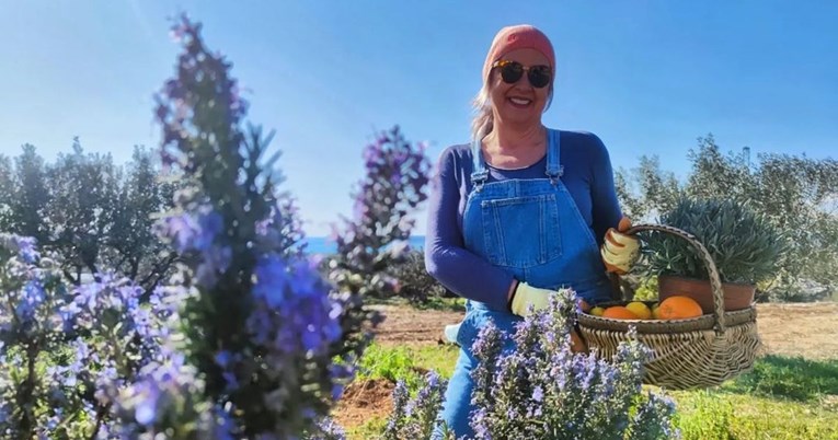 Danijela Dvornik o životu na otoku: Dane provodim u polju