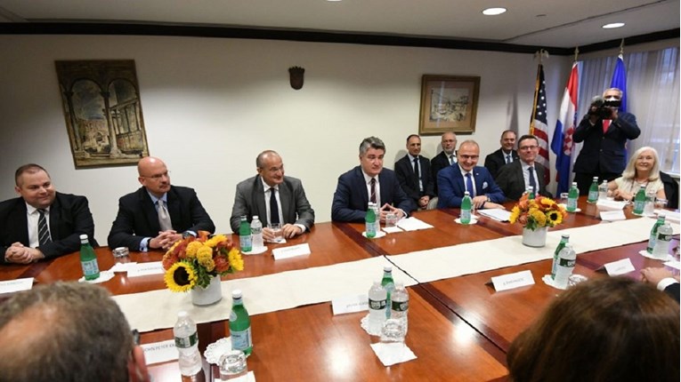 Milanović s predstavnicima Hrvata u New Yorku, na sastanku bila i neka poznata imena