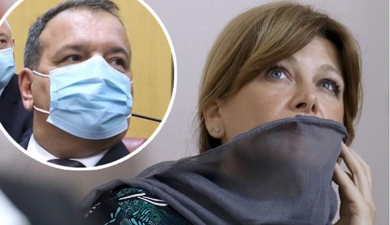 Beroš komentirao Vidović Krišto koja uporno odbija nositi masku u saboru