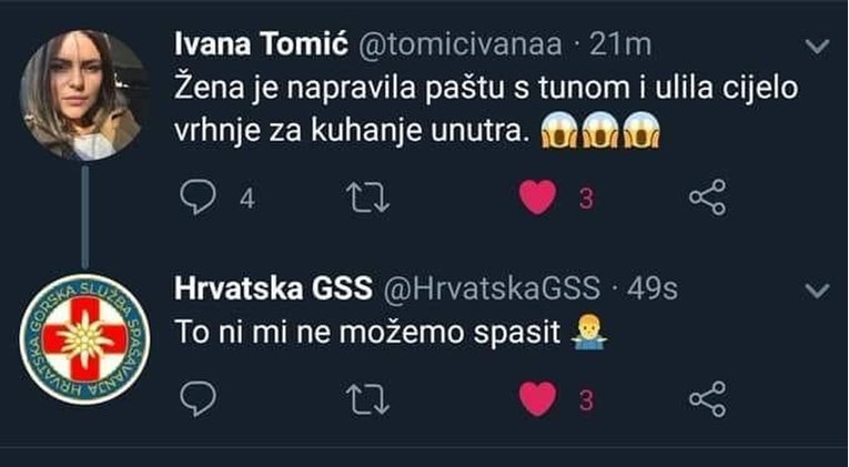 Novinarka podijelila urnebesni odgovor HGSS-a: "To ni mi ne možemo spasiti"