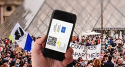 Pobuna protiv covid-potvrda sve je veća diljem Europe