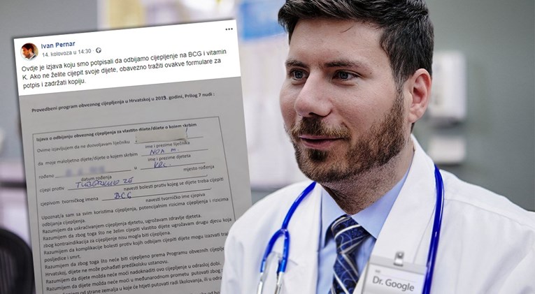 Otkrivamo zašto Pernar neće biti prijavljen, a nije cijepio dijete