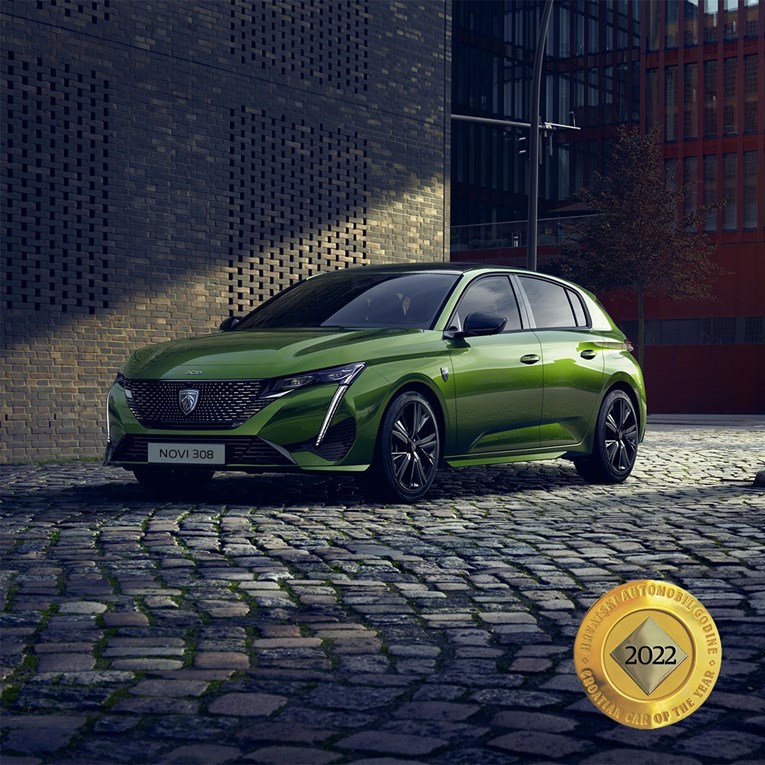 Novi Peugeot 308 je hrvatski automobil 2022. godine