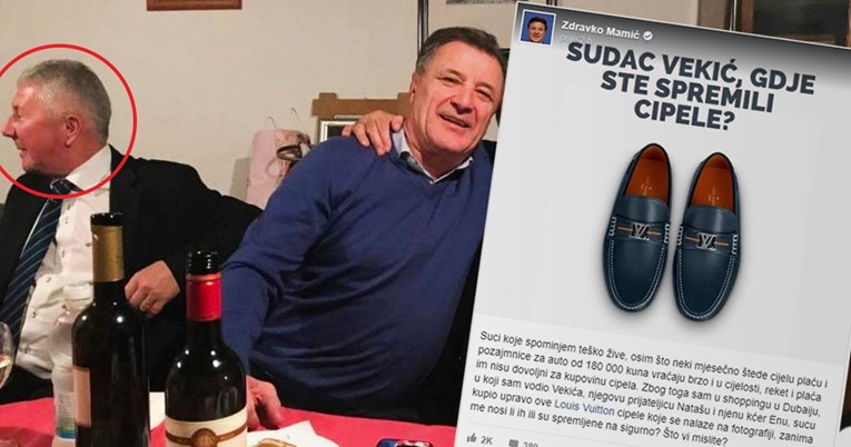 Mamić tvrdi da je kupio sucu Vekiću cipele Louis Vuitton. Sudac: Nemam takve cipele