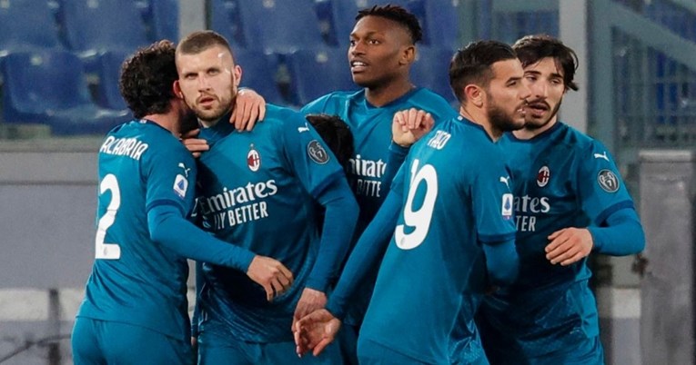 ROMA - MILAN 1:2 Rebić slomio Romu i zadržao Milan u borbi za naslov prvaka