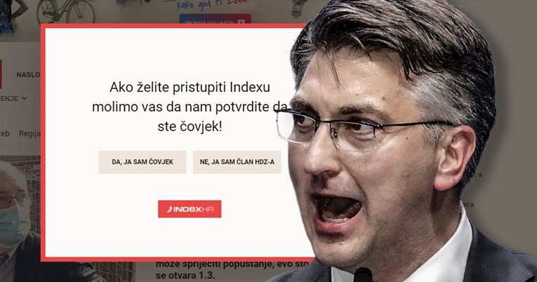 HDZ: Poduzet ćemo pravne korake protiv Indexa, ovo što rade je zabranjeno